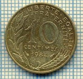 9426 MONEDA- FRANTA - 10 CENTIMES -anul 1984 -starea care se vede foto