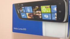Nokia Lumia 610 Negru foto