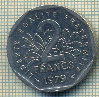 9468 MONEDA- FRANTA - 2 FRANCS -anul 1979 -starea care se vede foto