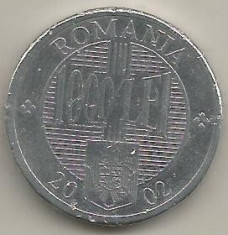 ROMANIA 1000 1.000 LEI 2002 [3] VF , livrare in cartonas foto