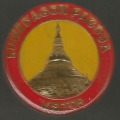 insigna-VIZITATOR-Pagoda Shwedagon