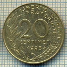 9380 MONEDA- FRANTA - 20 CENTIMES -anul 1995 -starea care se vede