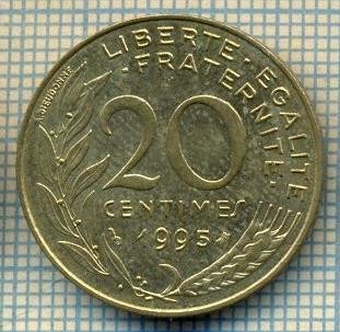 9380 MONEDA- FRANTA - 20 CENTIMES -anul 1995 -starea care se vede