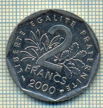 9464 MONEDA- FRANTA - 2 FRANCS -anul 2000 -starea care se vede foto