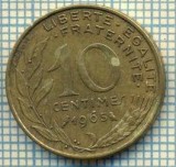 9416 MONEDA- FRANTA - 10 CENTIMES -anul 1965 -starea care se vede, Europa