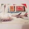 mongolia 1996 avioane / colita MNH