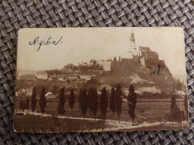 Fotografie de la 1880.Localitatea Nytra,Ungaria.Reducere! foto