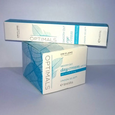 Crema de zi FPS 10 si crema pt conturul ochilor Optimals Smooth Out (Oriflame) foto