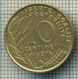 9433 MONEDA- FRANTA - 10 CENTIMES -anul 1967 -starea care se vede, Europa