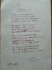 Poezie in manuscris, Victor Eftimiu; Schliemann, 1954