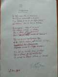 Cumpara ieftin Poezie in manuscris , Victor Eftimiu ; Schliemann , 1954 , mason , aroman