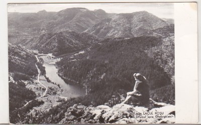 bnk cp Lacul Rosu - Drumul spre Gheorghieni - circulata foto