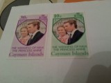 Anglia/colonii/cayman 1977-81 nunta regala/ 2 serii MNH, Nestampilat
