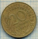 9382 MONEDA- FRANTA - 20 CENTIMES -anul 1977 -starea care se vede, Europa