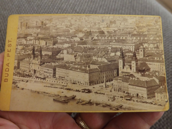 Fotografie de la 1882.Buda-Pest.Reducere!