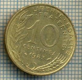 9423 MONEDA- FRANTA - 10 CENTIMES -anul 1983 -starea care se vede