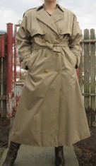 Trench, pardesiu, palton dama vintage Burberry, Burberrys foto