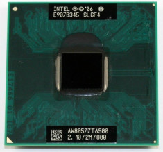 Intel Core2 Duo Processor T6500 +memorie 2gb ddr2 +capac baterie asus k50ij foto