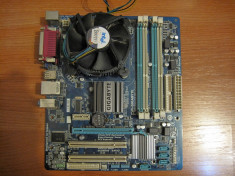 Kit Dual Core Intel lga775 Gigabyte GA-G41m-Combo ddr2 ddr3 E7300 cooler foto