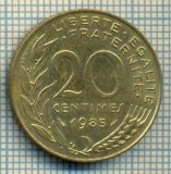 9385 MONEDA- FRANTA - 20 CENTIMES -anul 1985 -starea care se vede