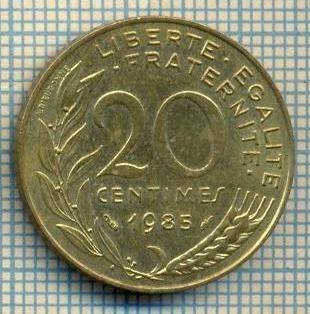 9385 MONEDA- FRANTA - 20 CENTIMES -anul 1985 -starea care se vede foto