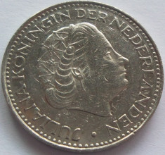 Moneda 1 Gulden - OLANDA, anul 1968 *cod 4250 foto