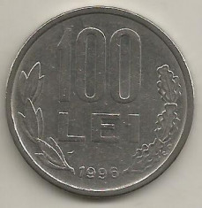 ROMANIA 100 LEI 1996 [1] XF , livrare in cartonas foto