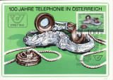 5916 - Austria 1981 - carte maxima - comunicatii,telefonie