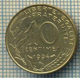 9424 MONEDA- FRANTA - 10 CENTIMES -anul 1994 -starea care se vede foto