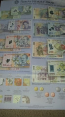 PLIANT bancnote si monede romanesti 2000 - prezent. foto