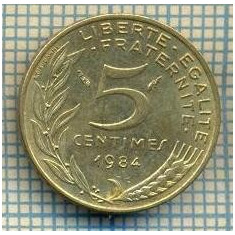 9448 MONEDA- FRANTA - 5 CENTIMES -anul 1984 -starea care se vede