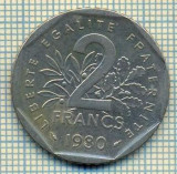 9465 MONEDA- FRANTA - 2 FRANCS -anul 1980 -starea care se vede, Europa