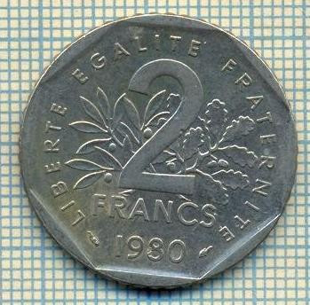 9465 MONEDA- FRANTA - 2 FRANCS -anul 1980 -starea care se vede foto