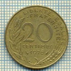 9390 MONEDA- FRANTA - 20 CENTIMES -anul 1976 -starea care se vede