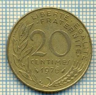 9390 MONEDA- FRANTA - 20 CENTIMES -anul 1976 -starea care se vede foto