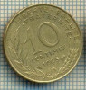 9440 MONEDA- FRANTA - 10 CENTIMES -anul 1995 -starea care se vede, Europa