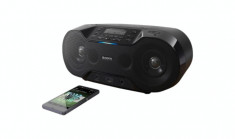 Radio-CD portabil Sony ZSRS70BTB.CED, MP3/Bluetooth/NFC/CD foto