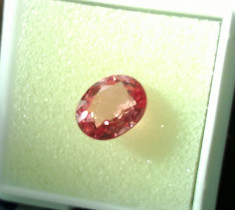 SAFIR NATURAL PADPARADSCHA- 3.22 CT foto