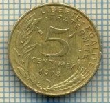 9502 MONEDA- FRANTA - 5 CENTIMES -anul 1978 -starea care se vede, Europa