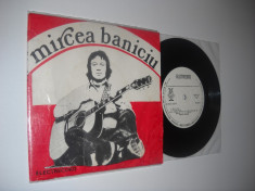 MIRCEA BANICIU(ex. PHOENIX):Calatorie, etc. (1979)(vinil EP raricel, cu 4 piese) foto