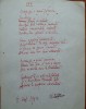 Manuscris, Victor Eftimiu; In orice zi, o noua parasire, 1954