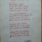 Manuscris, Victor Eftimiu; In orice zi, o noua parasire, 1954