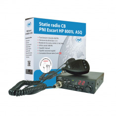 Resigilat : Statie radio CB PNI Escort HP 8001L ASQ include casti cu microfon HS81 foto