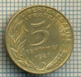 9489 MONEDA- FRANTA - 5 CENTIMES -anul 1983 -starea care se vede, Europa