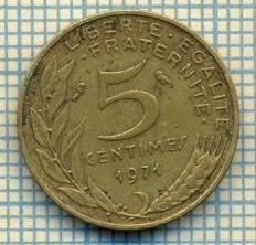 9486 MONEDA- FRANTA - 5 CENTIMES -anul 1971 -starea care se vede