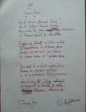 Poezie in manuscris, Victor Eftimiu; Iancu Jianu, 1954