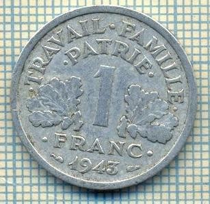 9477 MONEDA- FRANTA - 1 FRANC -anul 1943 -GUVERN VICHY -starea care se vede foto