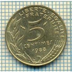 9485 MONEDA- FRANTA - 5 CENTIMES -anul 1988 -starea care se vede