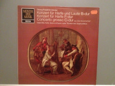 HANDEL - CONCERT FOR HARPE,LAUTE...(1960/DECCA REC/RFG) - VINIL/RAR/Ca NOU foto