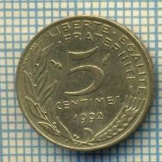 9482 MONEDA- FRANTA - 5 CENTIMES -anul 1992 -starea care se vede